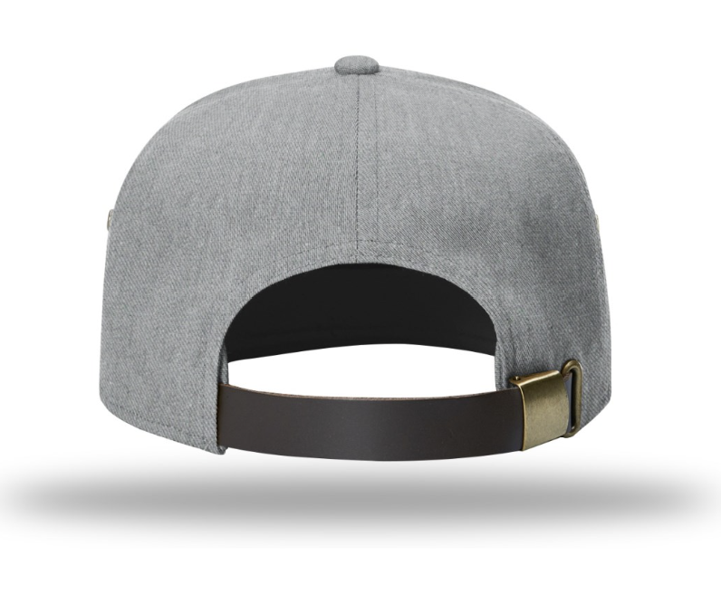 7 Panel Full Fabric in Charcoal Heather Grey I Tuna Leather